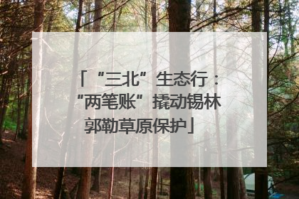 “三北”生态行：“两笔账”撬动锡林郭勒草原保护