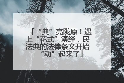 “典”亮陇原！遇上“花式”演绎，民法典的法律条文开始“动”起来了