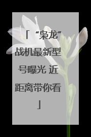 “枭龙”战机最新型号曝光 近距离带你看
