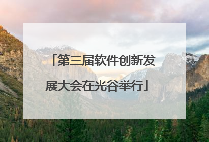 第三届软件创新发展大会在光谷举行