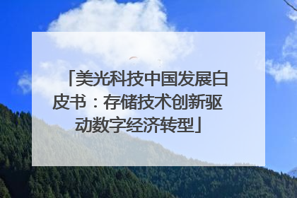 美光科技中国发展白皮书：存储技术创新驱动数字经济转型