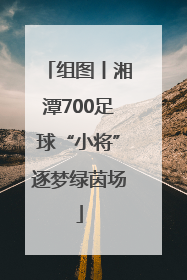 组图丨湘潭700足球“小将”逐梦绿茵场