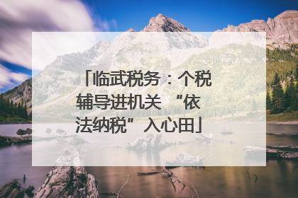临武税务：个税辅导进机关 “依法纳税”入心田