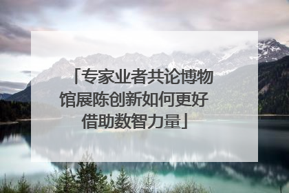 专家业者共论博物馆展陈创新如何更好借助数智力量