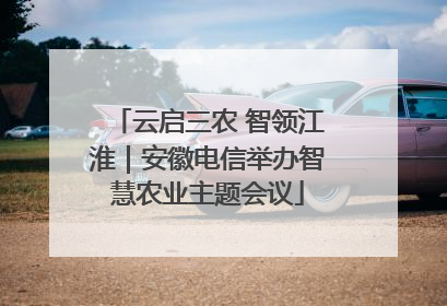 云启三农 智领江淮｜安徽电信举办智慧农业主题会议