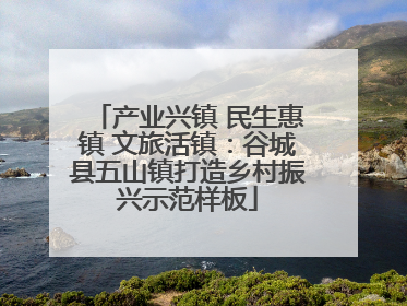 产业兴镇 民生惠镇 文旅活镇：谷城县五山镇打造乡村振兴示范样板