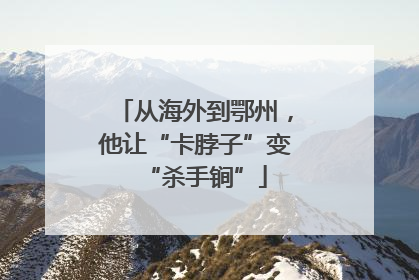 从海外到鄂州，他让“卡脖子”变“杀手锏”