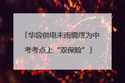 华容供电未雨绸缪为中考考点上“双保险”