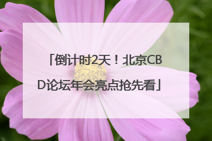 倒计时2天！北京CBD论坛年会亮点抢先看