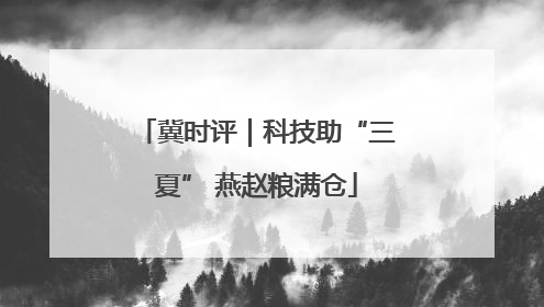冀时评｜科技助“三夏” 燕赵粮满仓