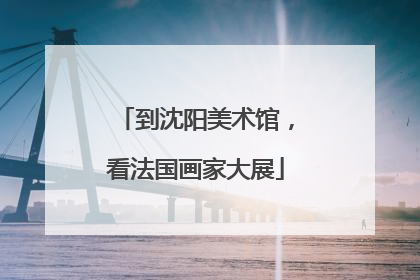 到沈阳美术馆，看法国画家大展