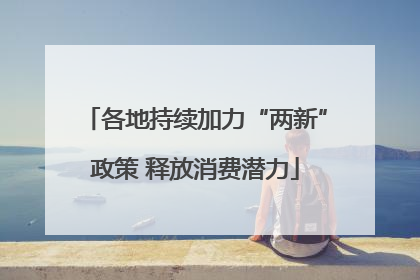 各地持续加力“两新”政策 释放消费潜力
