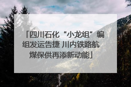 四川石化“小龙组”编组发运告捷 川内铁路航煤保供再添新动能