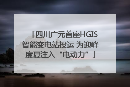 四川广元首座HGIS智能变电站投运 为迎峰度夏注入“电动力”
