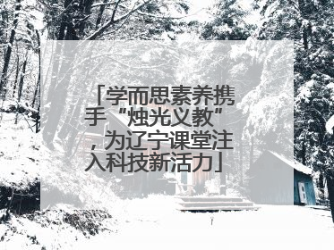 学而思素养携手“烛光义教”，为辽宁课堂注入科技新活力