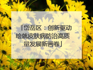 岱岳区：创新驱动绘就皮肤病防治高质量发展新画卷