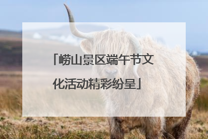 崂山景区端午节文化活动精彩纷呈