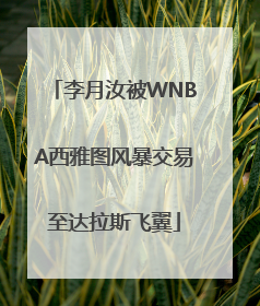 李月汝被WNBA西雅图风暴交易至达拉斯飞翼