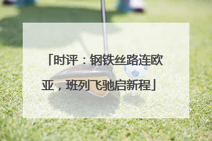 时评：钢铁丝路连欧亚，班列飞驰启新程