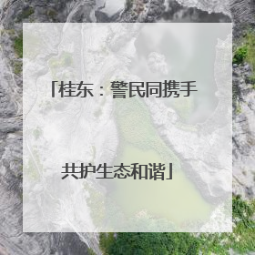 桂东：警民同携手 共护生态和谐