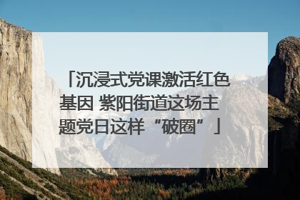 沉浸式党课激活红色基因 紫阳街道这场主题党日这样“破圈”