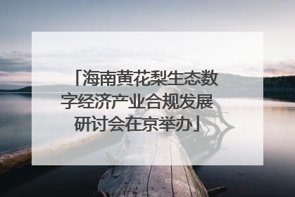 海南黄花梨生态数字经济产业合规发展研讨会在京举办