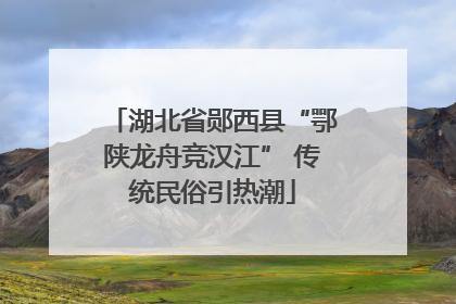 湖北省郧西县“鄂陕龙舟竞汉江” 传统民俗引热潮