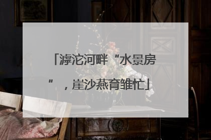 滹沱河畔“水景房”，崖沙燕育雏忙