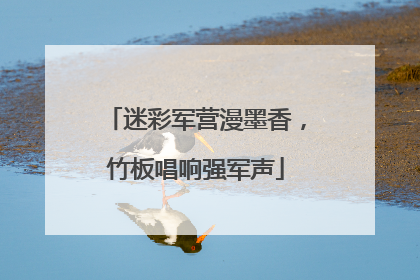 迷彩军营漫墨香，竹板唱响强军声