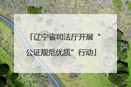 辽宁省司法厅开展“公证规范优质”行动