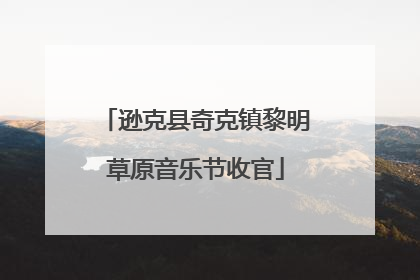 逊克县奇克镇黎明草原音乐节收官