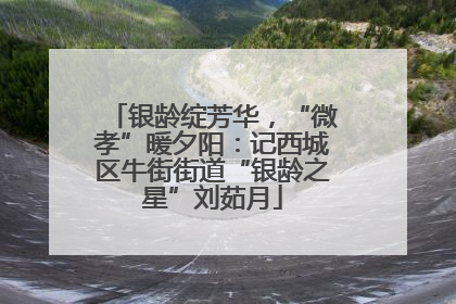 银龄绽芳华，“微孝”暖夕阳：记西城区牛街街道“银龄之星”刘茹月