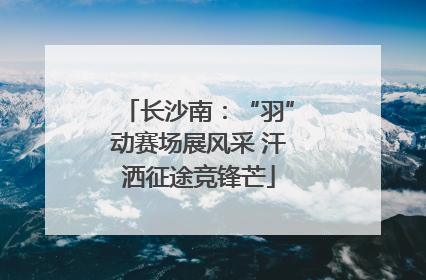 长沙南：“羽”动赛场展风采 汗洒征途竞锋芒