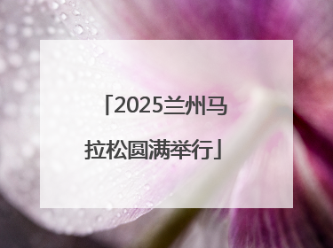 2025兰州马拉松圆满举行