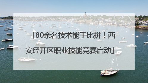 80余名技术能手比拼！西安经开区职业技能竞赛启动